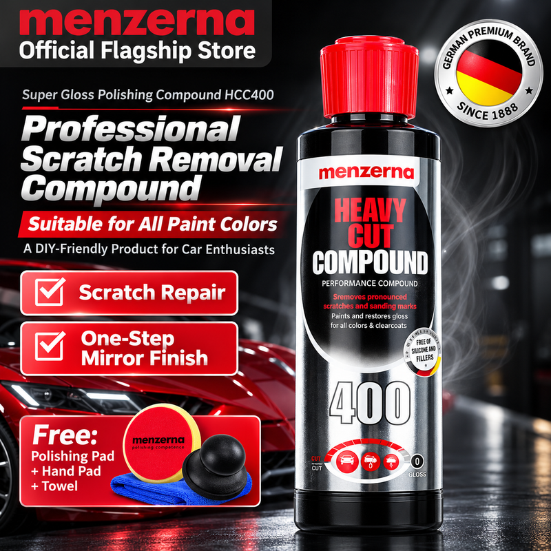 Menzerna Heavy Cut Compound – 1L/250 mL Car Polish