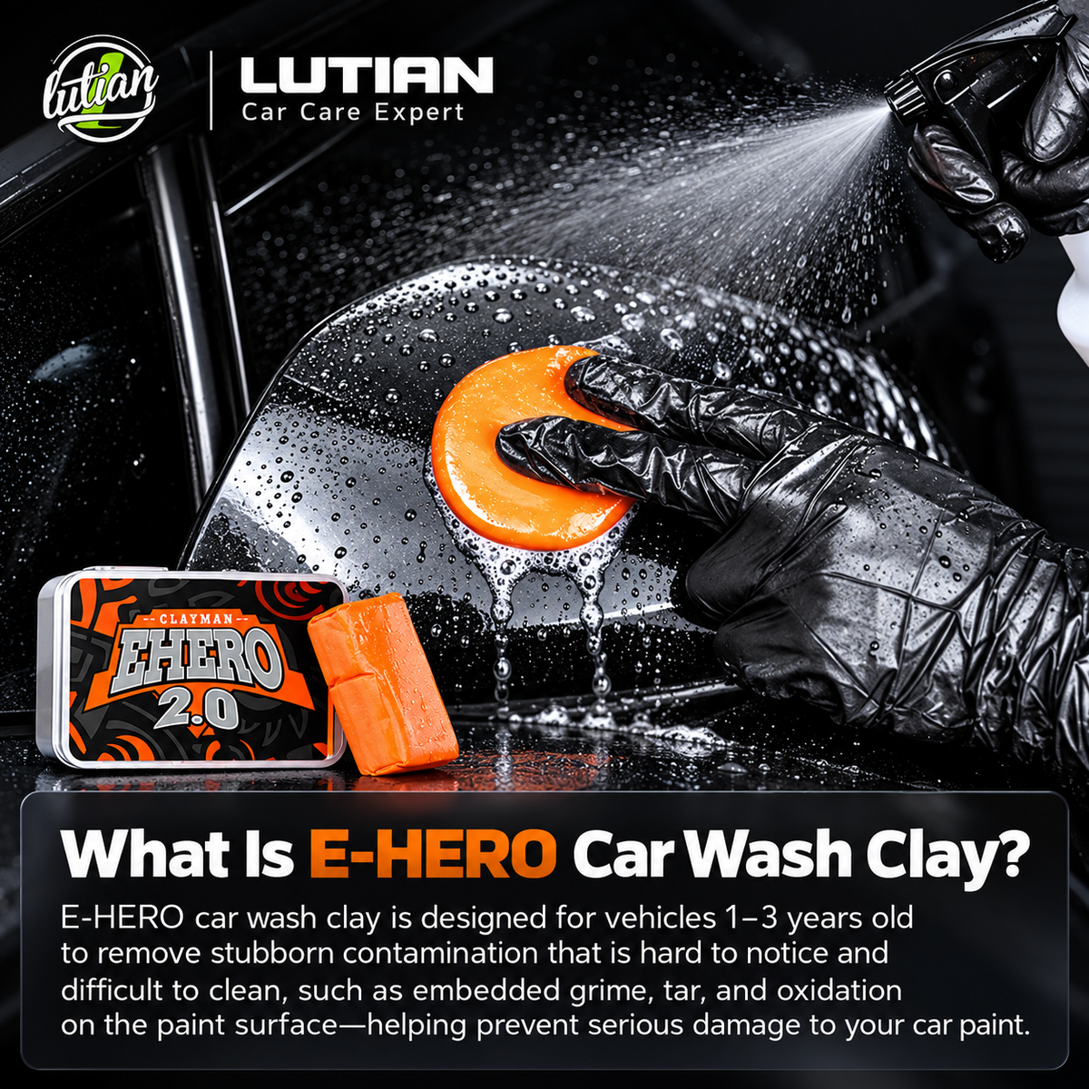 Car Detailing Clay Bar – Paint Cleaner