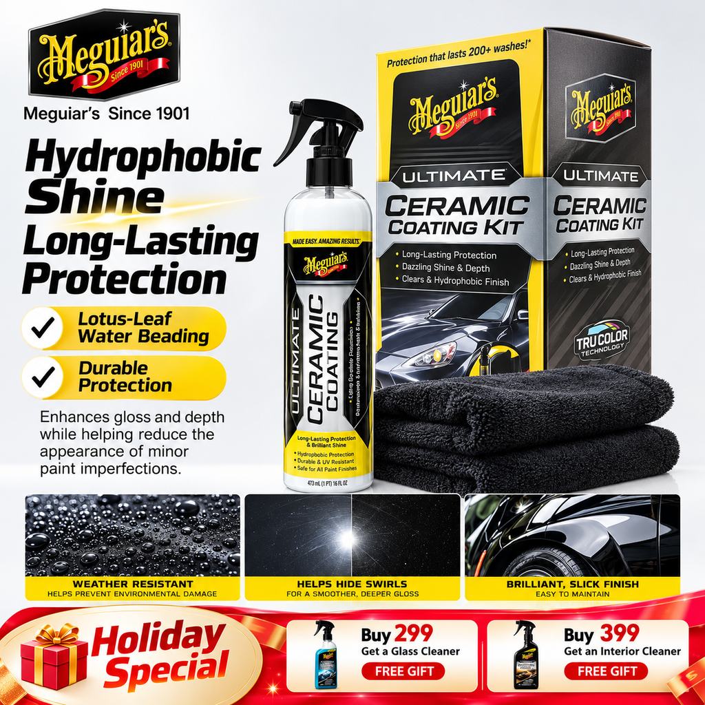 Meguiar's Ultimate Ceramic Coating Kit – 237ml Paint Protection