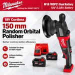 Milwaukee 150mm Cordless Polisher – 21mm Orbit